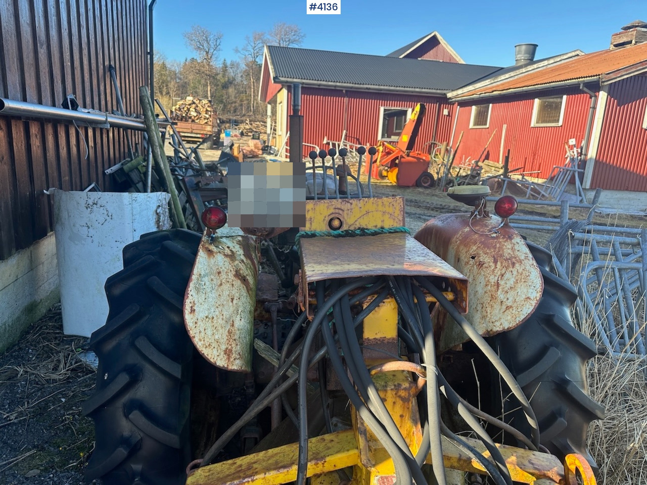 1971 FORD SUPER-DEXTA w/ Hymas 21 excavator and 2 buckets. - Tracteur agricole: photos 5 1971 FORD SUPER-DEXTA w/ Hymas 21 excavator and 2 buckets. - Tracteur agricole: photos 5