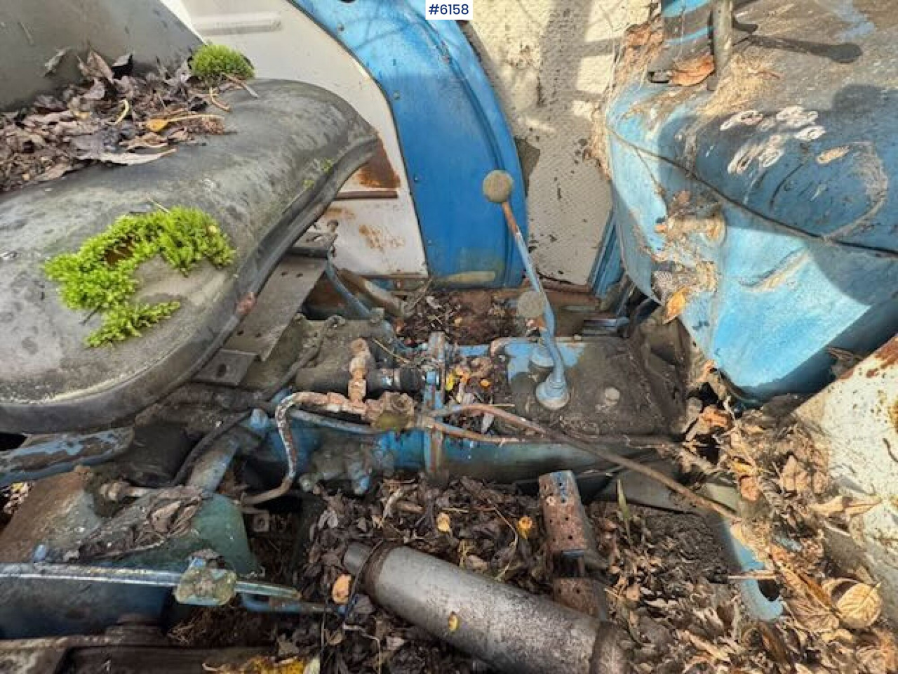 Tracteur agricole 1973 Ford 4000 tractor backhoe. Repair.object: photos 13