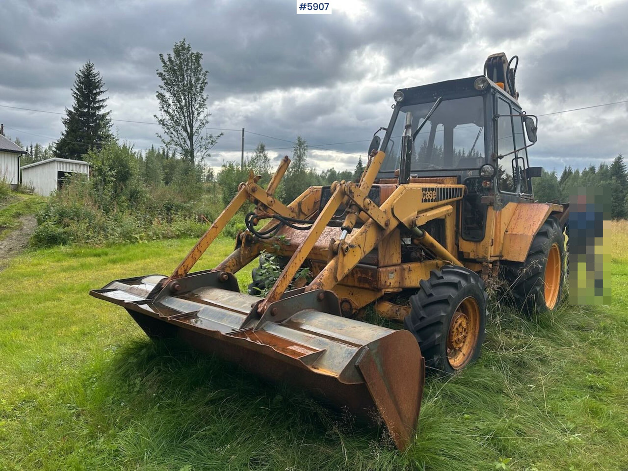 1979 CASE 580 backhoe. REP.OBJECT. WATCH VIDEO. - Tracteur agricole: photos 5 1979 CASE 580 backhoe. REP.OBJECT. WATCH VIDEO. - Tracteur agricole: photos 5