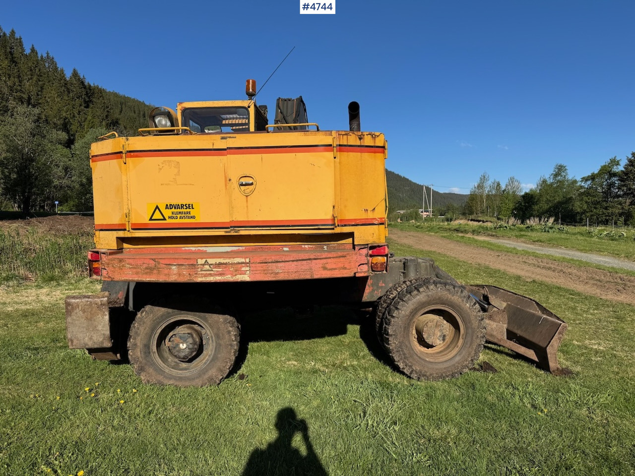 Pelle 1985 Åkerman H7M B Wheel machine: photos 19