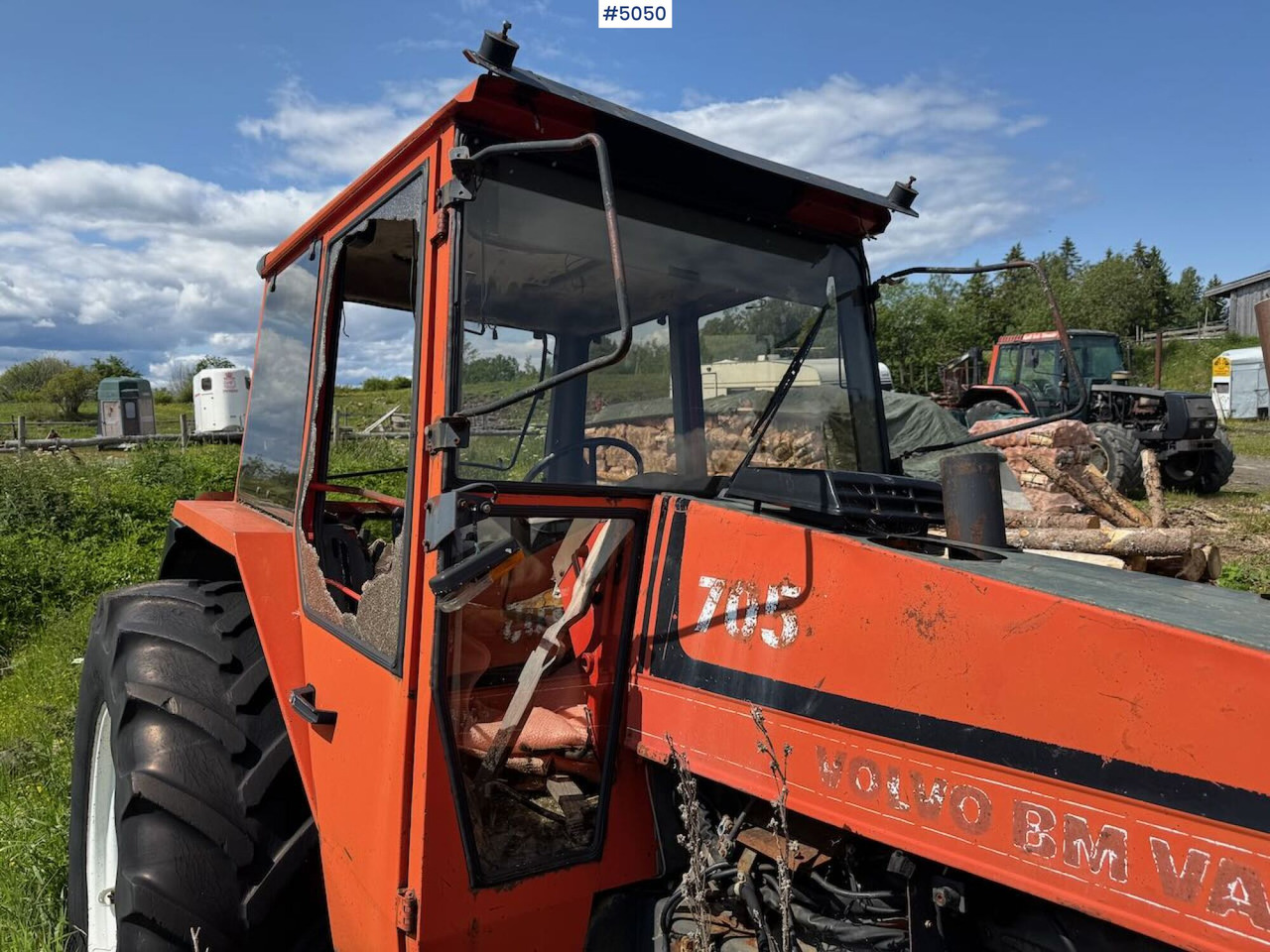 Tracteur agricole 1985 Valmet 705 Turbo rep. Object: photos 11