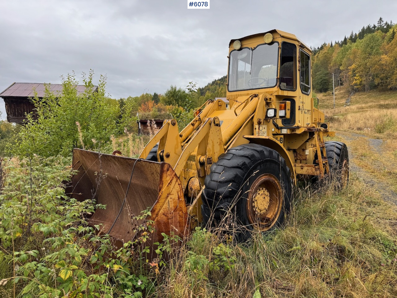 1986 Fiat-Allis 645-B Wheel Loader. - Chargeuse sur pneus: photos 3 1986 Fiat-Allis 645-B Wheel Loader. - Chargeuse sur pneus: photos 3