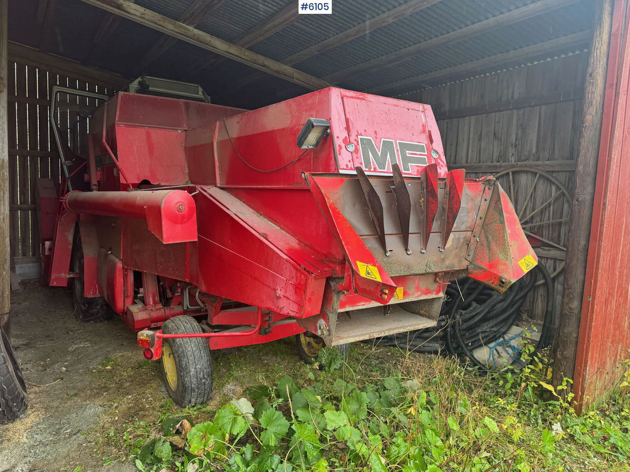 1987 Massey Ferguson 16 - Moissonneuse-batteuse: photos 4 1987 Massey Ferguson 16 - Moissonneuse-batteuse: photos 4