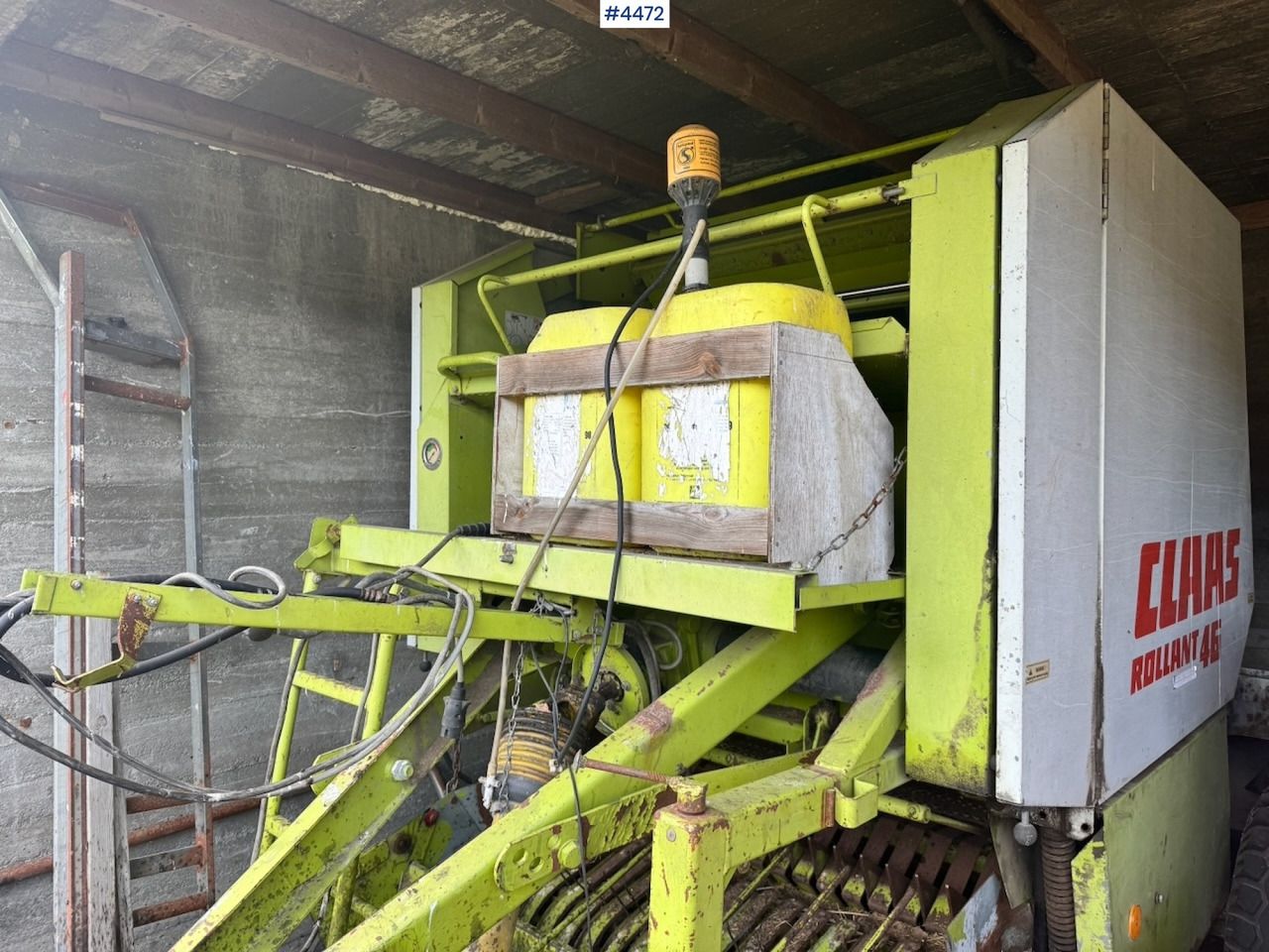 1990 Claas Rollant 46 Round Baler - Matériel de fenaison: photos 4 1990 Claas Rollant 46 Round Baler - Matériel de fenaison: photos 4