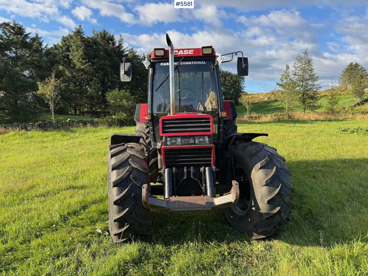 Tracteur agricole 1992 Case IH 845 XL w/ front hydraulics: photos 10