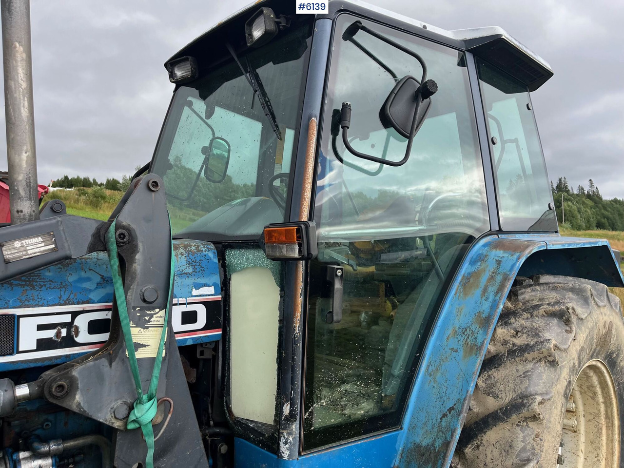 1992 Ford 5640 w/ Trima front loader - Tracteur agricole: photos 4 1992 Ford 5640 w/ Trima front loader - Tracteur agricole: photos 4