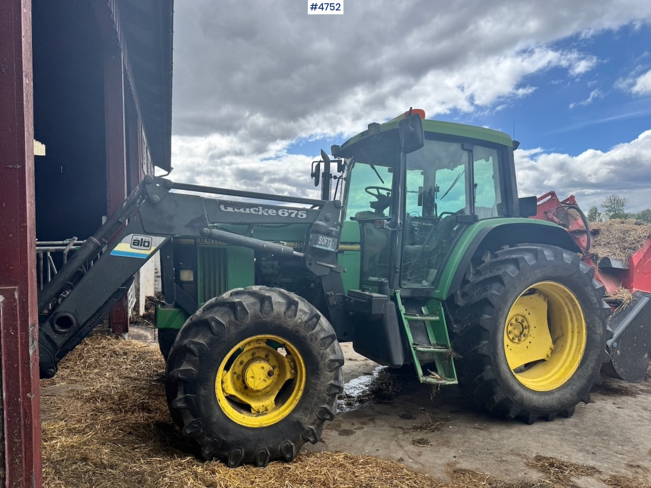 Tracteur agricole 1998 John Deere 6506 4x4 w/ Front loader: photos 1