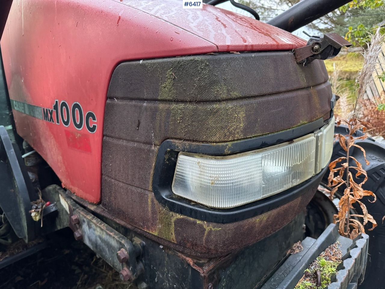 1999 Case IH Maxxum MX 100C w/ front loader, bucket and blade. Repair object. - Tracteur agricole: photos 3 1999 Case IH Maxxum MX 100C w/ front loader, bucket and blade. Repair object. - Tracteur agricole: photos 3