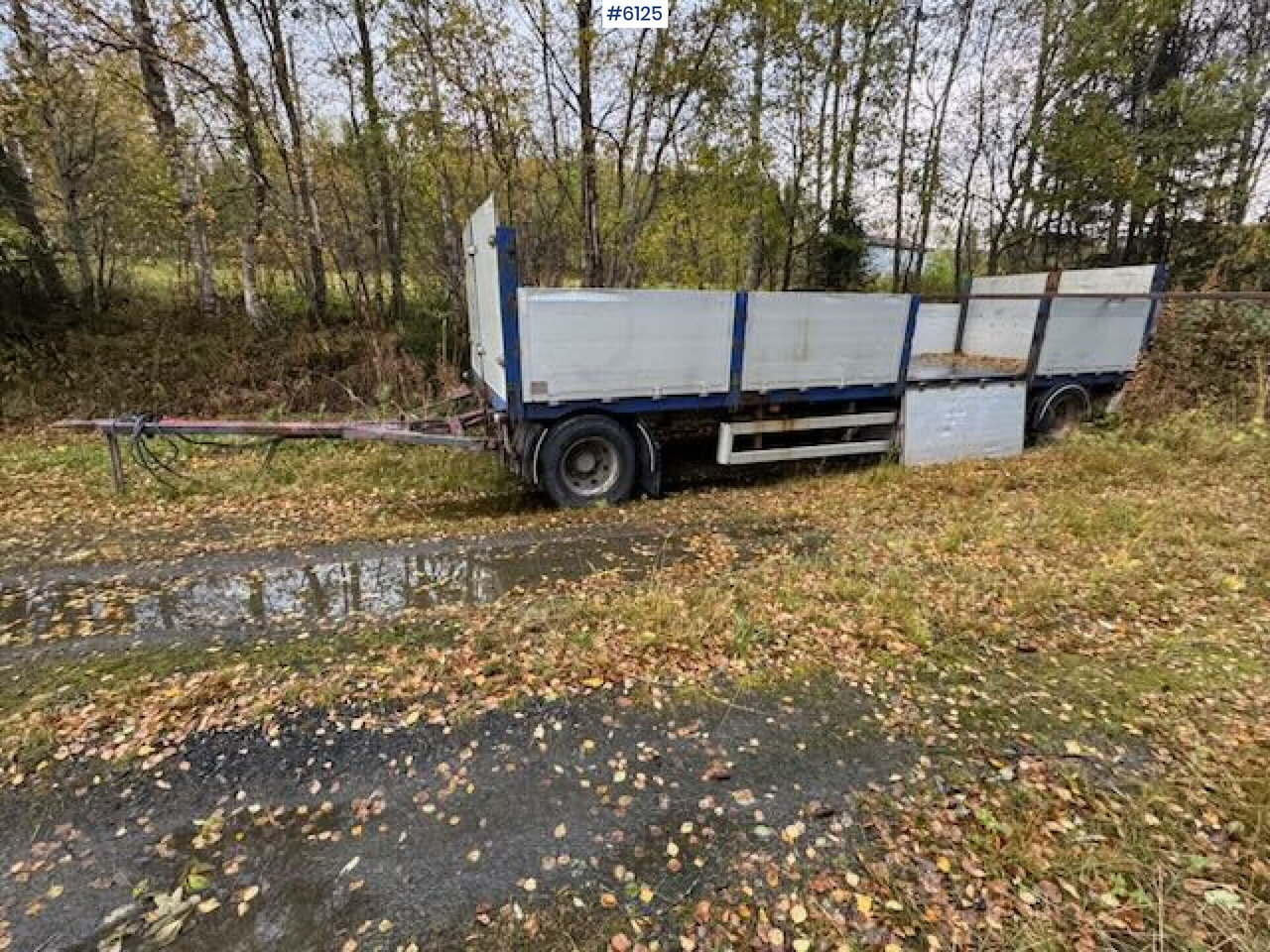 2001 Istrail 3 axle flatbed trailer - Remorque porte-engin surbaissée: photos 3 2001 Istrail 3 axle flatbed trailer - Remorque porte-engin surbaissée: photos 3