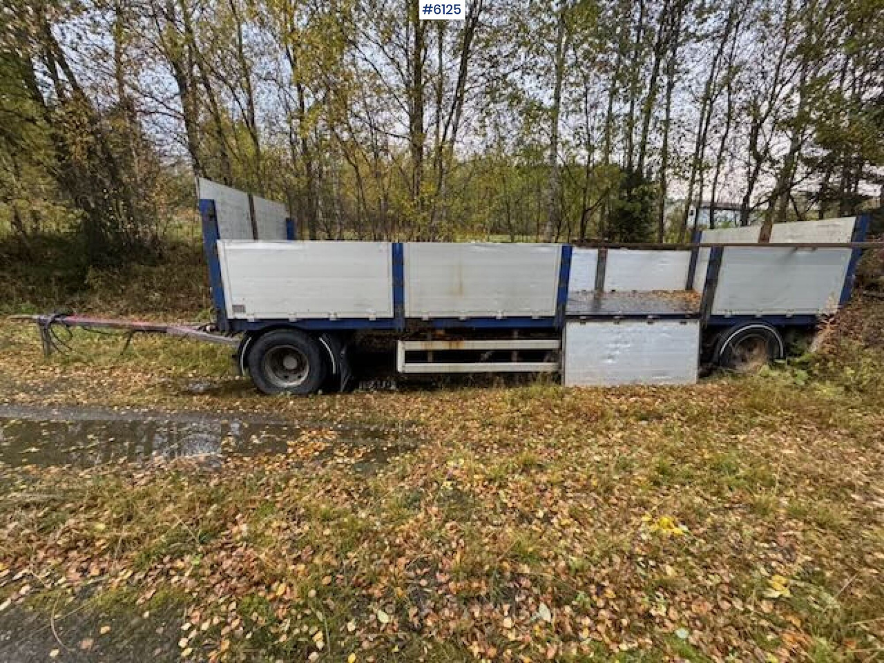 2001 Istrail 3 axle flatbed trailer - Remorque porte-engin surbaissée: photos 5 2001 Istrail 3 axle flatbed trailer - Remorque porte-engin surbaissée: photos 5