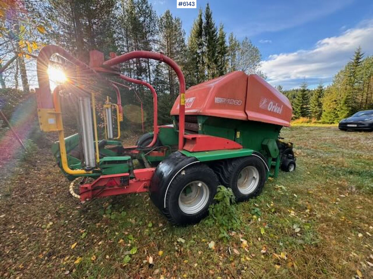 2004 Orkel 1260 combination baler-wrapper - Matériel de fenaison: photos 3 2004 Orkel 1260 combination baler-wrapper - Matériel de fenaison: photos 3