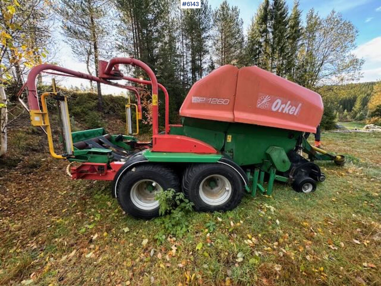 2004 Orkel 1260 combination baler-wrapper - Matériel de fenaison: photos 2 2004 Orkel 1260 combination baler-wrapper - Matériel de fenaison: photos 2