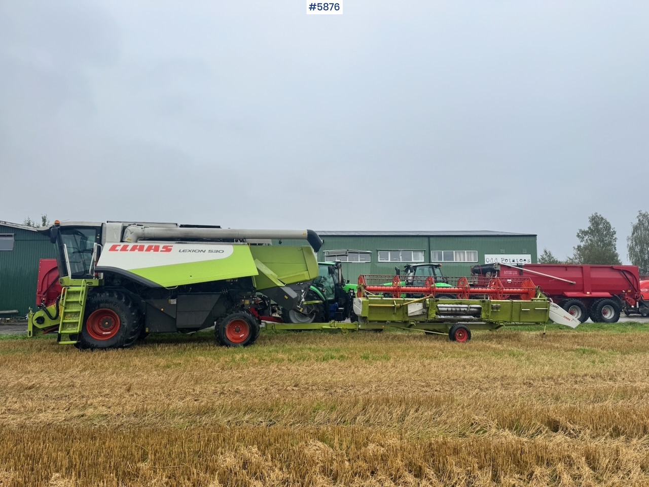 Moissonneuse-batteuse 2006 Claas Lexion 530 combine harvester. 1,000 hours.: photos 11
