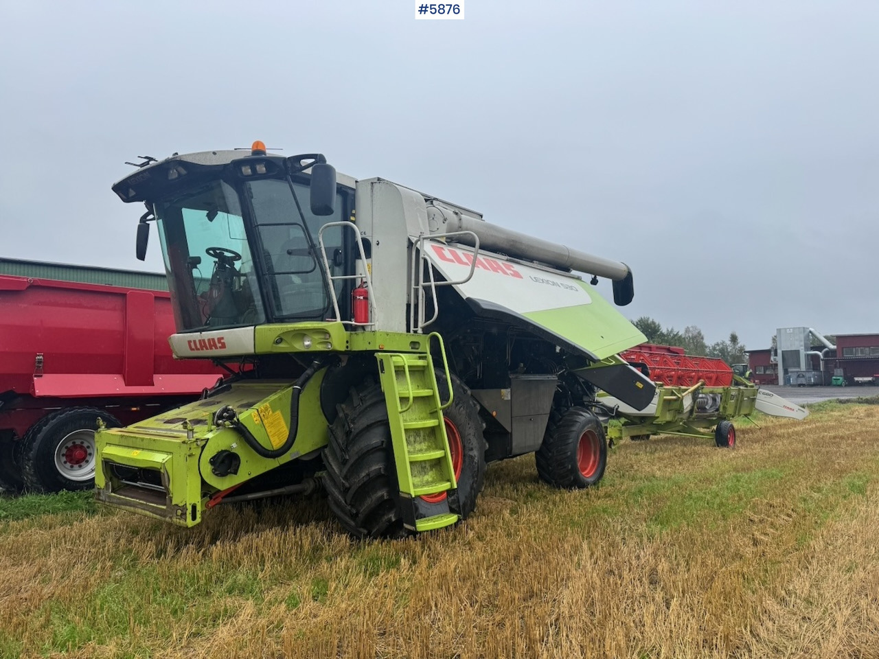 Moissonneuse-batteuse 2006 Claas Lexion 530 combine harvester. 1,000 hours.: photos 7