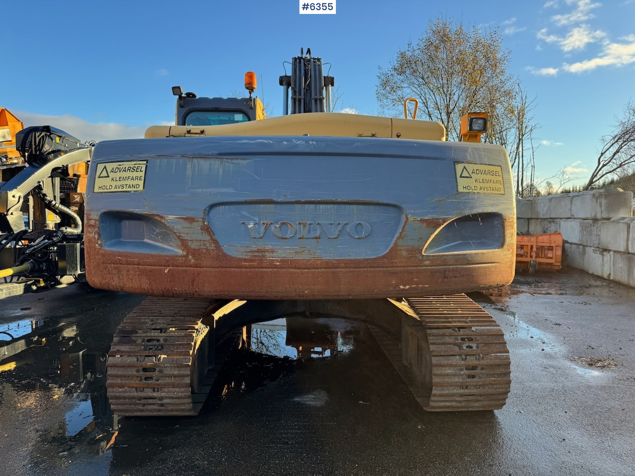 2007 Volvo EC 240 B NLC m/ 3 skuffer. - Pelle: photos 4 2007 Volvo EC 240 B NLC m/ 3 skuffer. - Pelle: photos 4