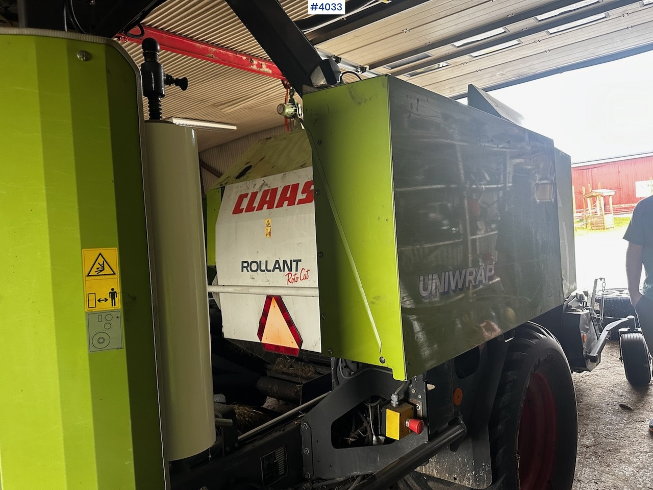 Matériel de fenaison 2008 Claas rollant 355 uniwrap round baler press: photos 7 Matériel de fenaison 2008 Claas rollant 355 uniwrap round baler press: photos 7