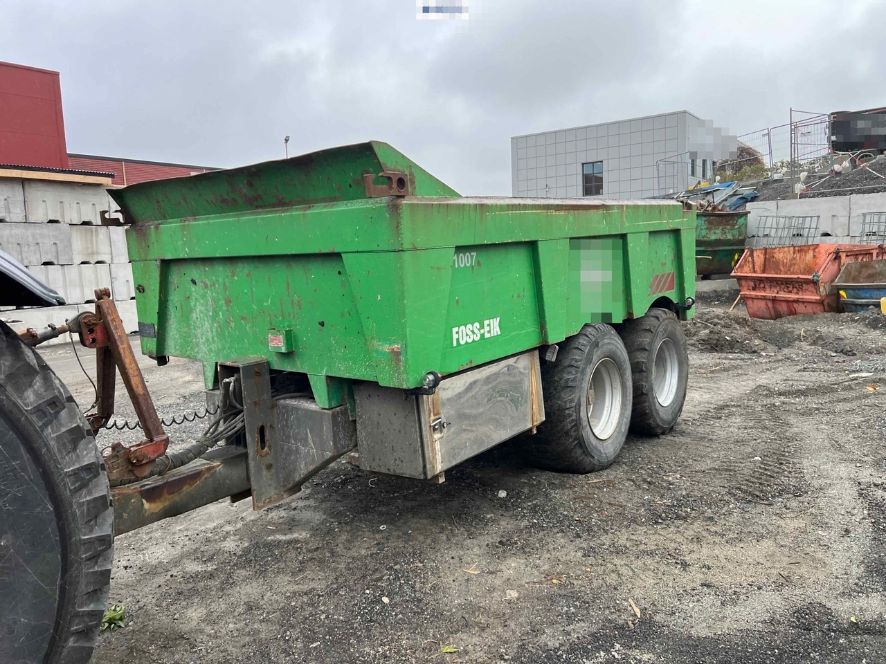 2011 Foss-Eik 5,150 trailer - Benne agricole: photos 3 2011 Foss-Eik 5,150 trailer - Benne agricole: photos 3