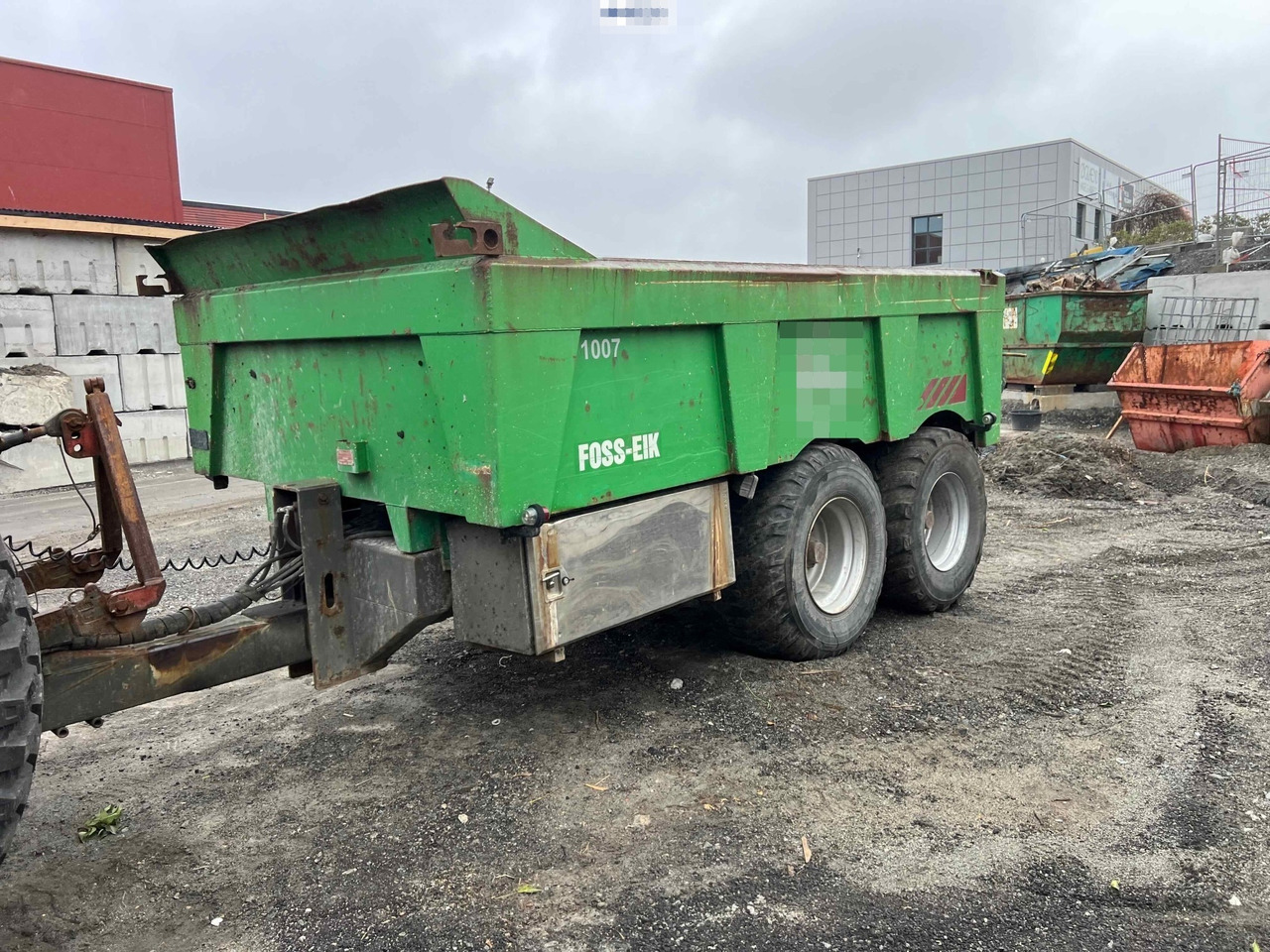 2011 Foss-Eik 5,150 trailer - Benne agricole: photos 2 2011 Foss-Eik 5,150 trailer - Benne agricole: photos 2