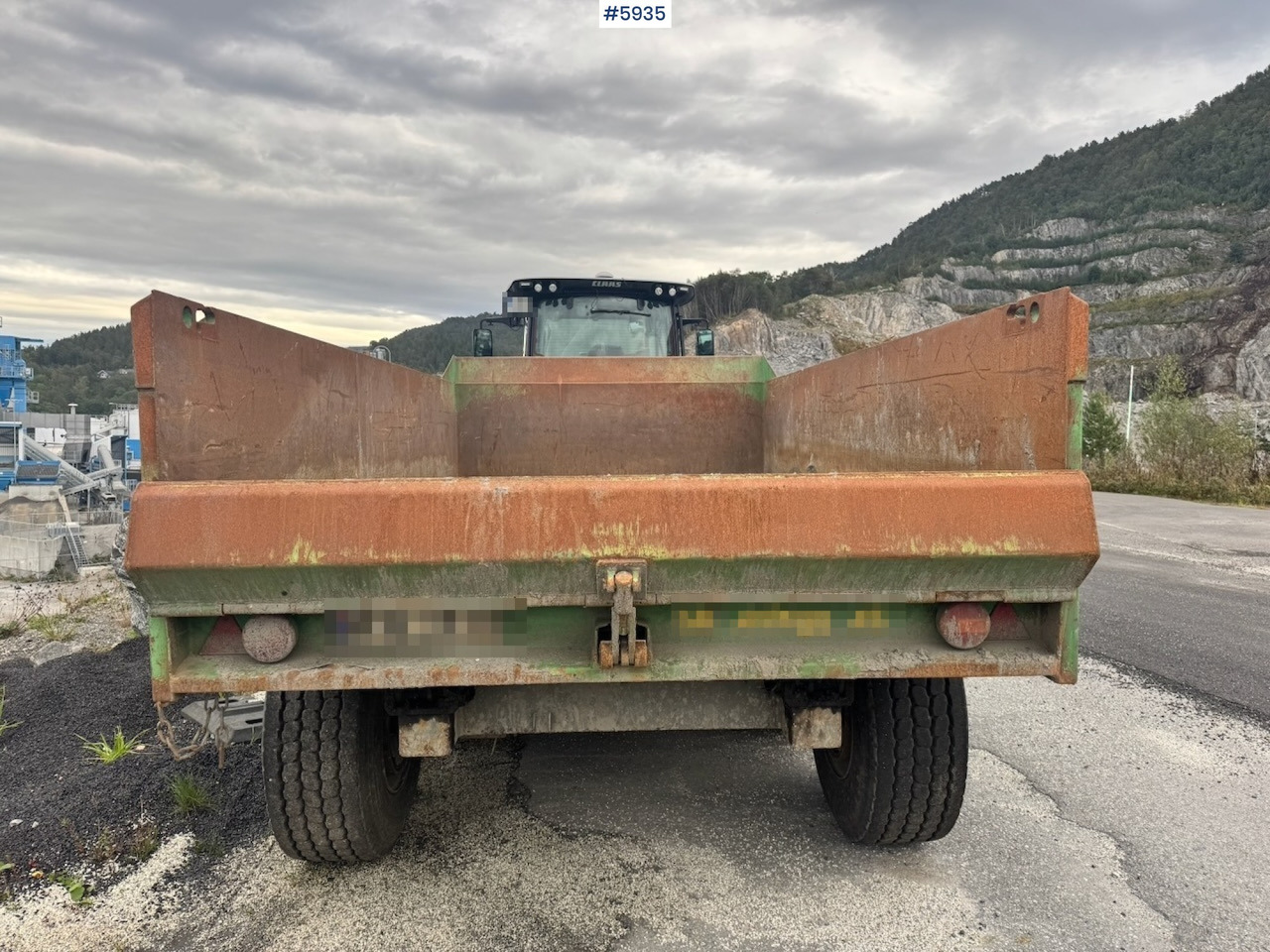 2011 Foss Eik Dumper Trailer. - Benne agricole: photos 4 2011 Foss Eik Dumper Trailer. - Benne agricole: photos 4