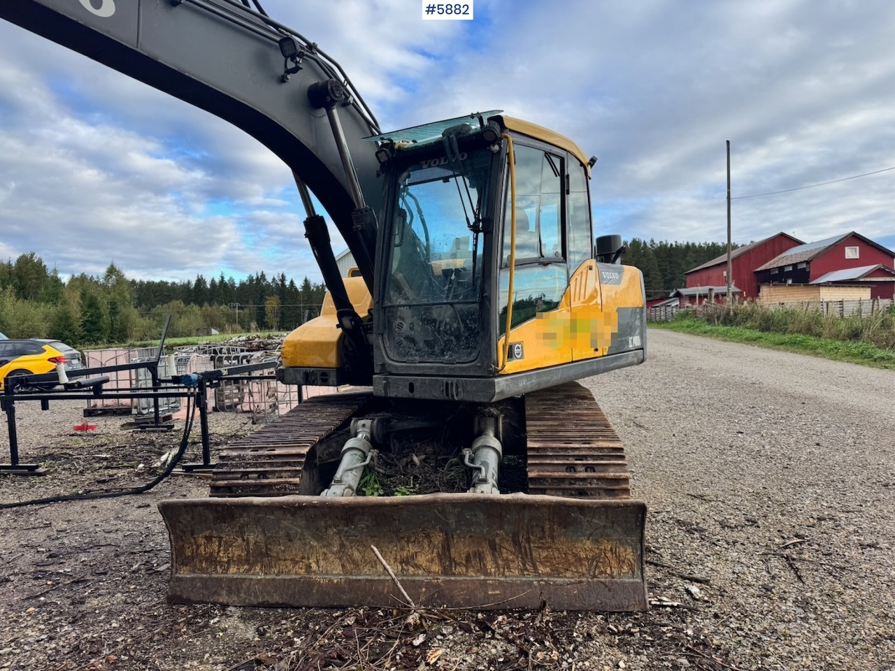 2013 Volvo EC140DL Crawler Excavator w/ Cleaning Bucket. - Pelle: photos 3 2013 Volvo EC140DL Crawler Excavator w/ Cleaning Bucket. - Pelle: photos 3