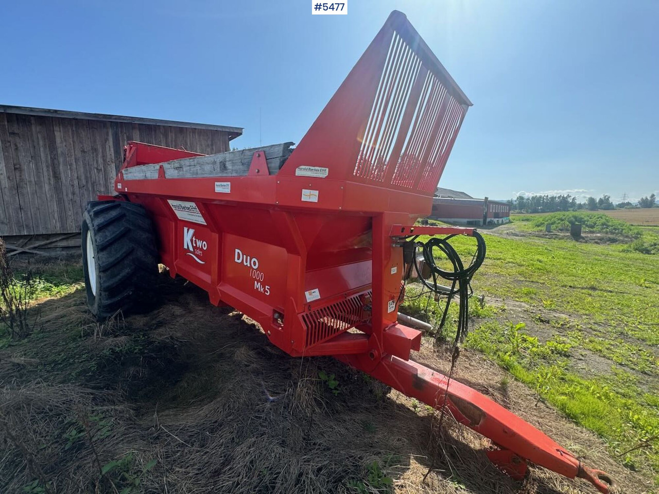 2014 Ktwo Duo 1000 Mk5 - Epandeur à fumier: photos 1 2014 Ktwo Duo 1000 Mk5 - Epandeur à fumier: photos 1