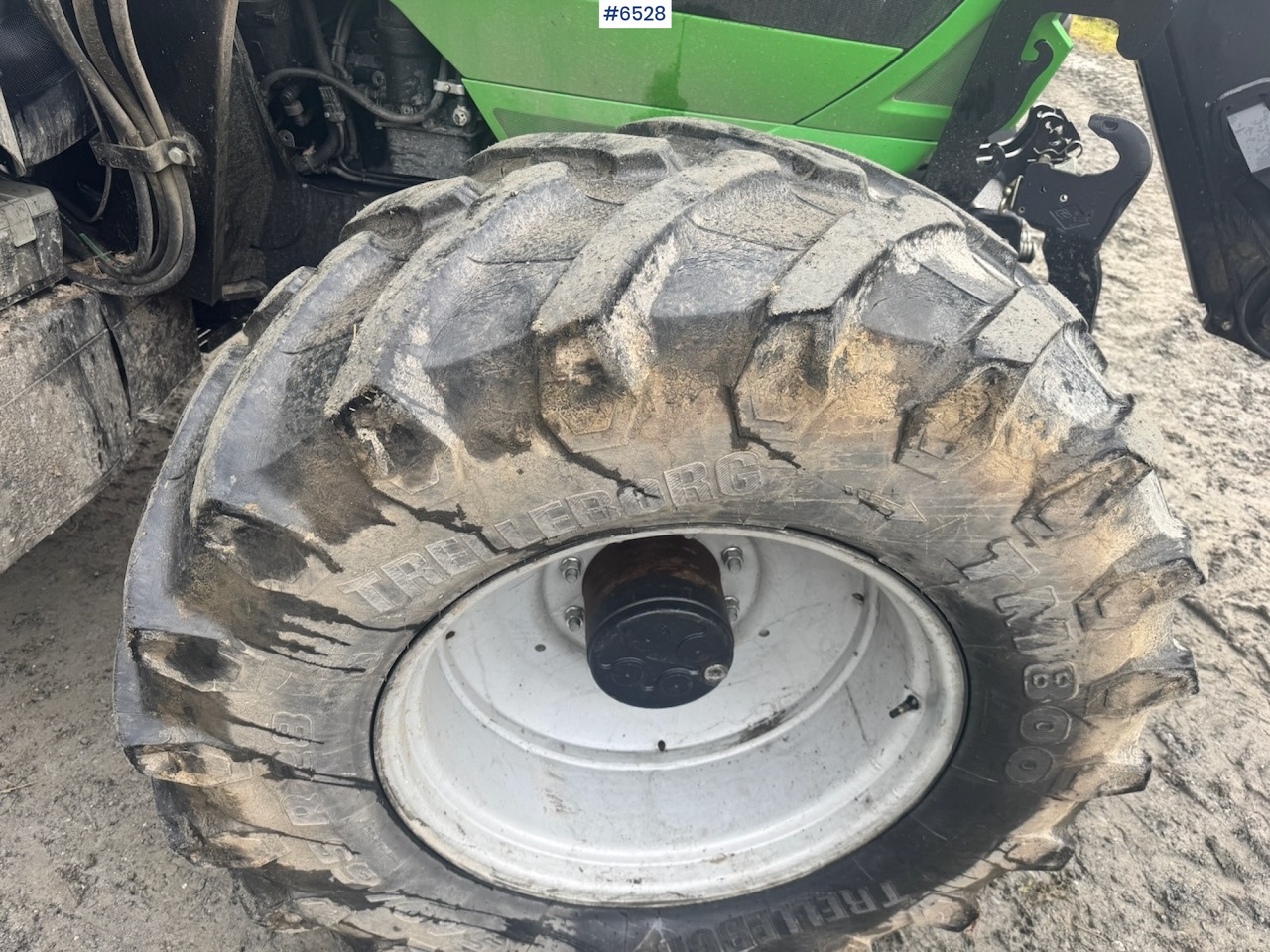 Tracteur agricole 2015 Deutz-fahr 6180 Agrotron w/ Front loader and Front hydraulics. 4010 hours!: photos 16