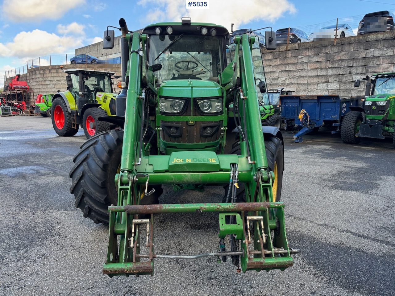 2016 John Deere 6130M w/ front loader. - Tracteur agricole: photos 5 2016 John Deere 6130M w/ front loader. - Tracteur agricole: photos 5