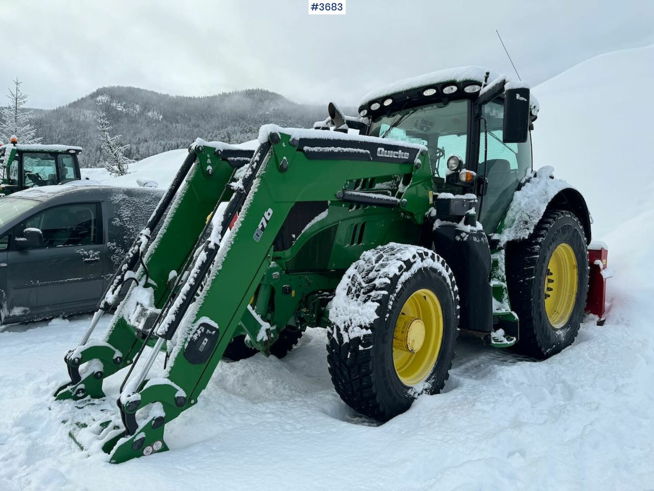 2016 John Deere 6175R 4x4 w/ front loader - Tracteur agricole: photos 4 2016 John Deere 6175R 4x4 w/ front loader - Tracteur agricole: photos 4