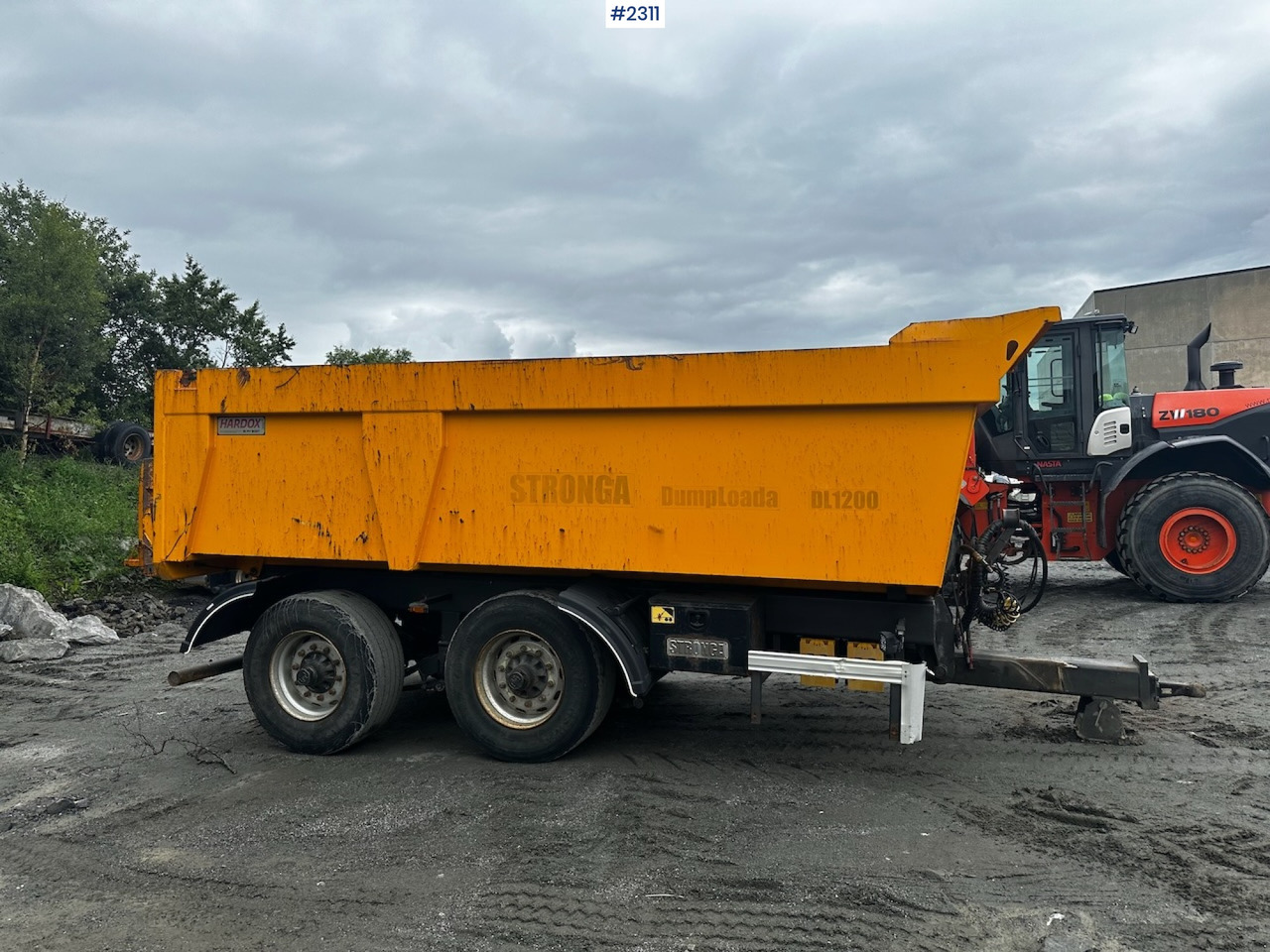 2016 Stronga DL1200 tractor trailer. - Benne agricole: photos 4 2016 Stronga DL1200 tractor trailer. - Benne agricole: photos 4