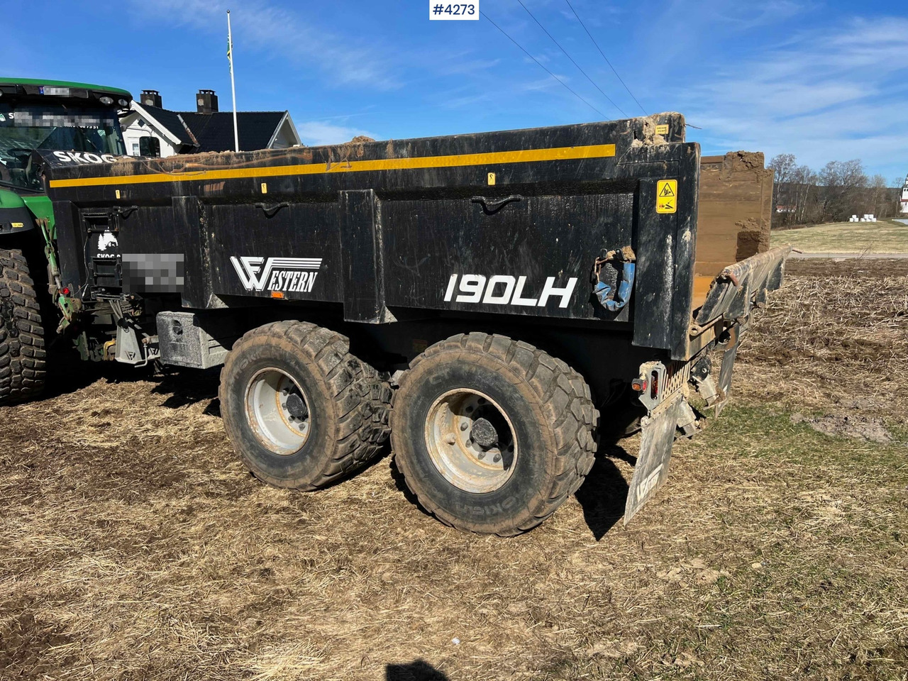 2020 Richard Western wf19DLH 2 axle dump trailer for tractor - Benne agricole: photos 3 2020 Richard Western wf19DLH 2 axle dump trailer for tractor - Benne agricole: photos 3