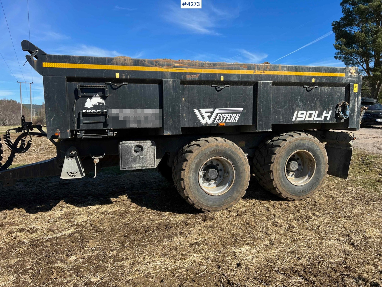 2020 Richard Western wf19DLH 2 axle dump trailer for tractor - Benne agricole: photos 2 2020 Richard Western wf19DLH 2 axle dump trailer for tractor - Benne agricole: photos 2