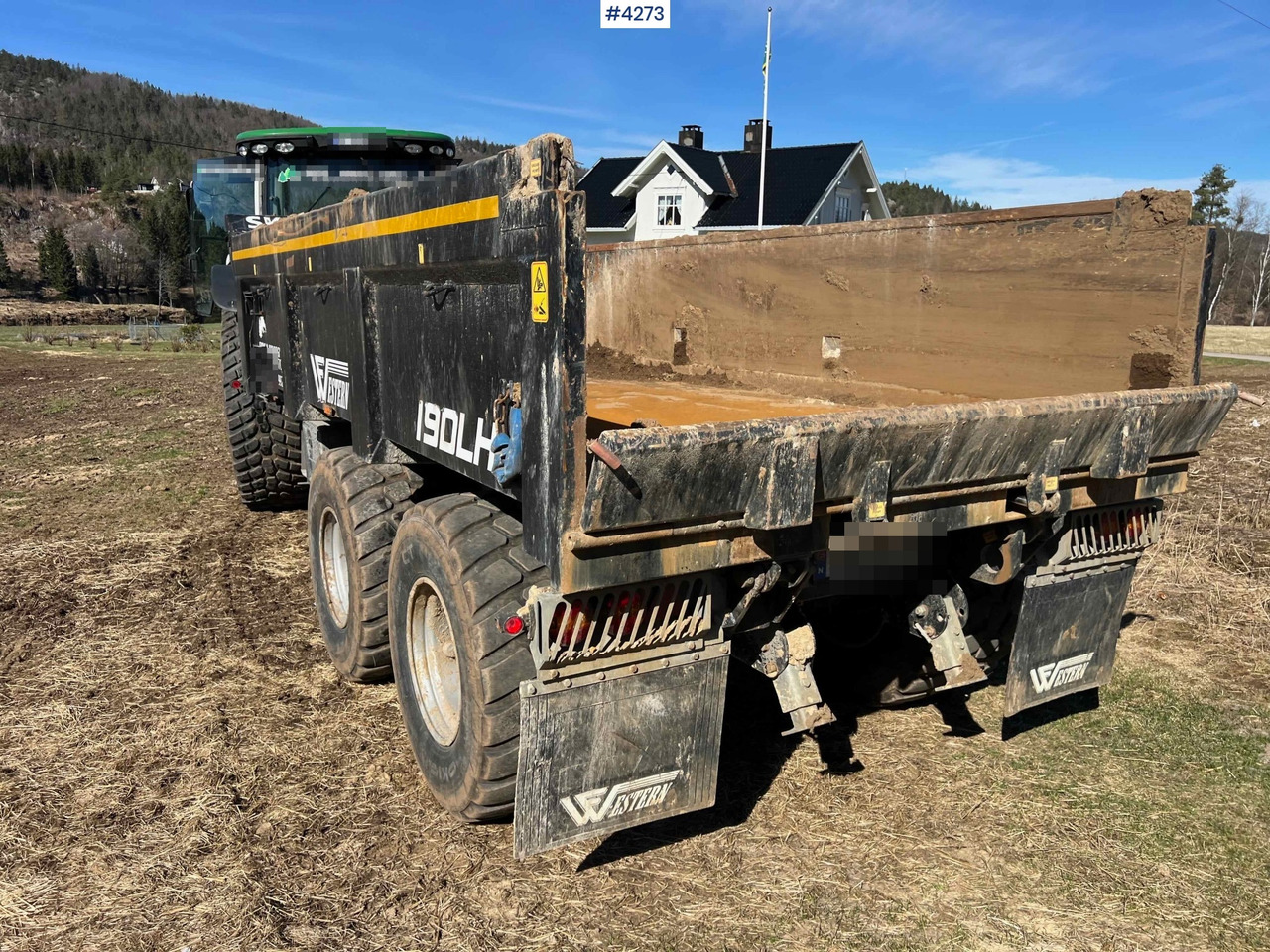 2020 Richard Western wf19DLH 2 axle dump trailer for tractor - Benne agricole: photos 5 2020 Richard Western wf19DLH 2 axle dump trailer for tractor - Benne agricole: photos 5