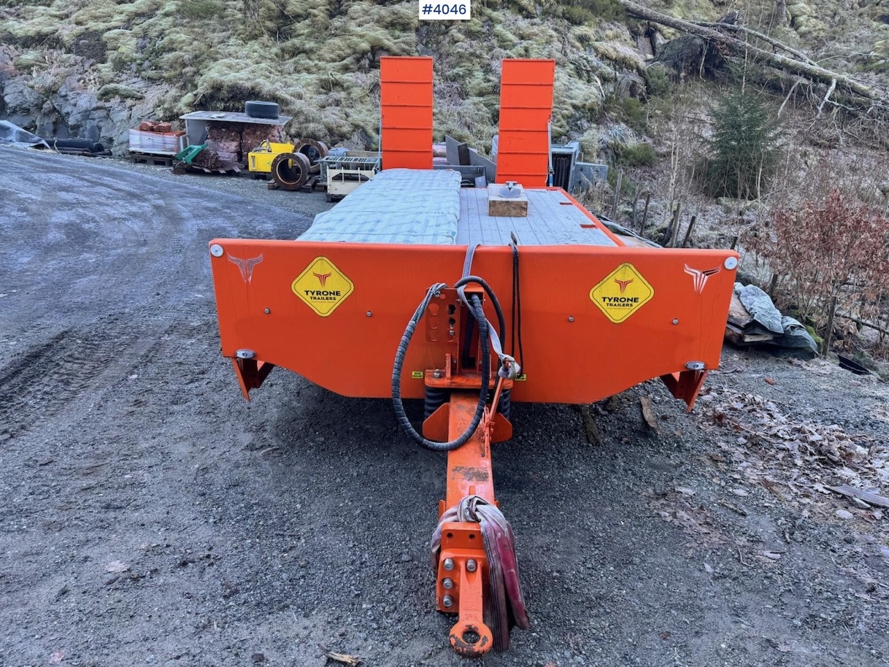 2022 PF Sisu Machine trailer for tractor. - Remorque porte-engin surbaissée: photos 3 2022 PF Sisu Machine trailer for tractor. - Remorque porte-engin surbaissée: photos 3