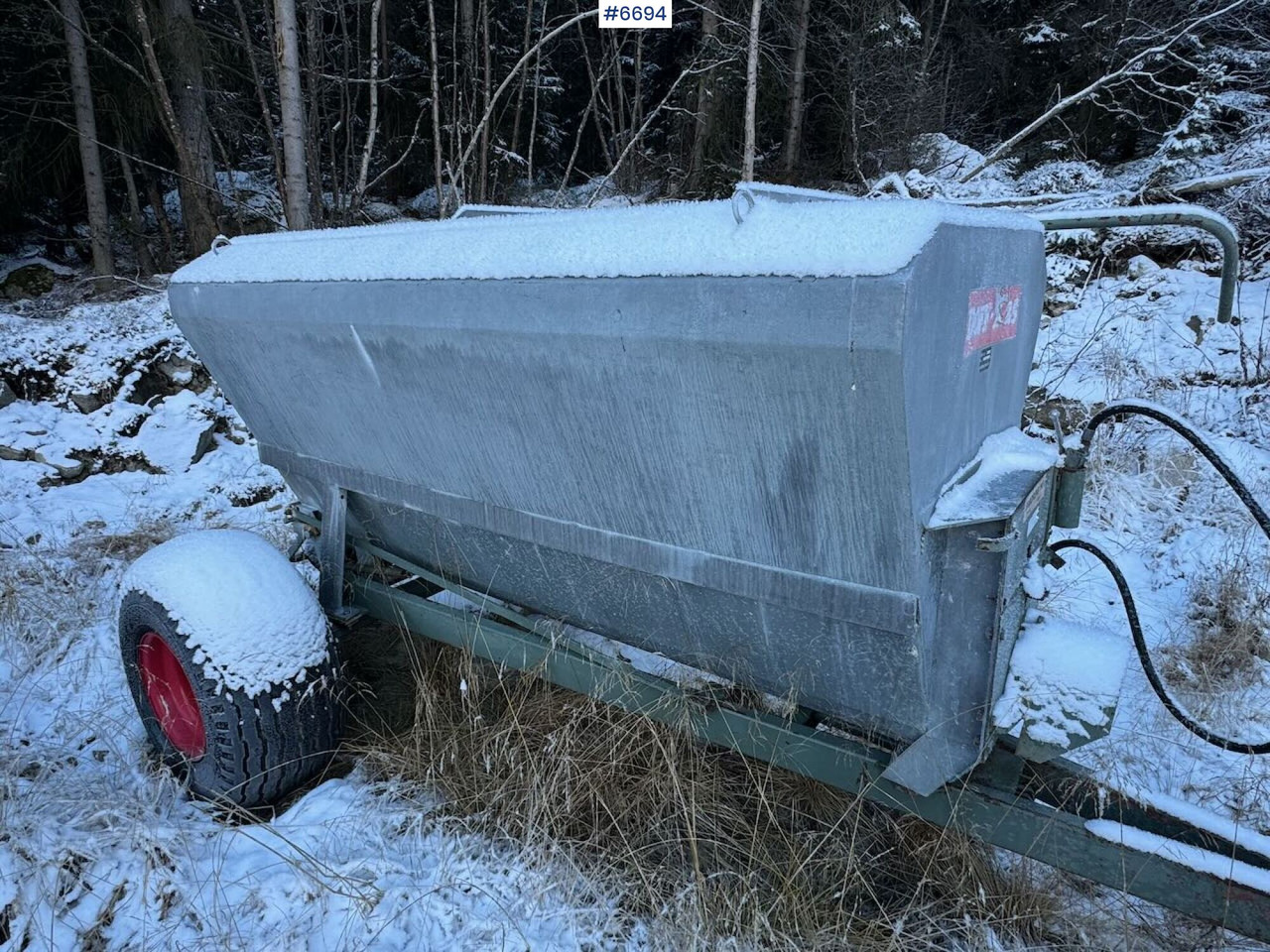 Epandeur à fumier Doff X25 Manure spreader: photos 8 Epandeur à fumier Doff X25 Manure spreader: photos 8