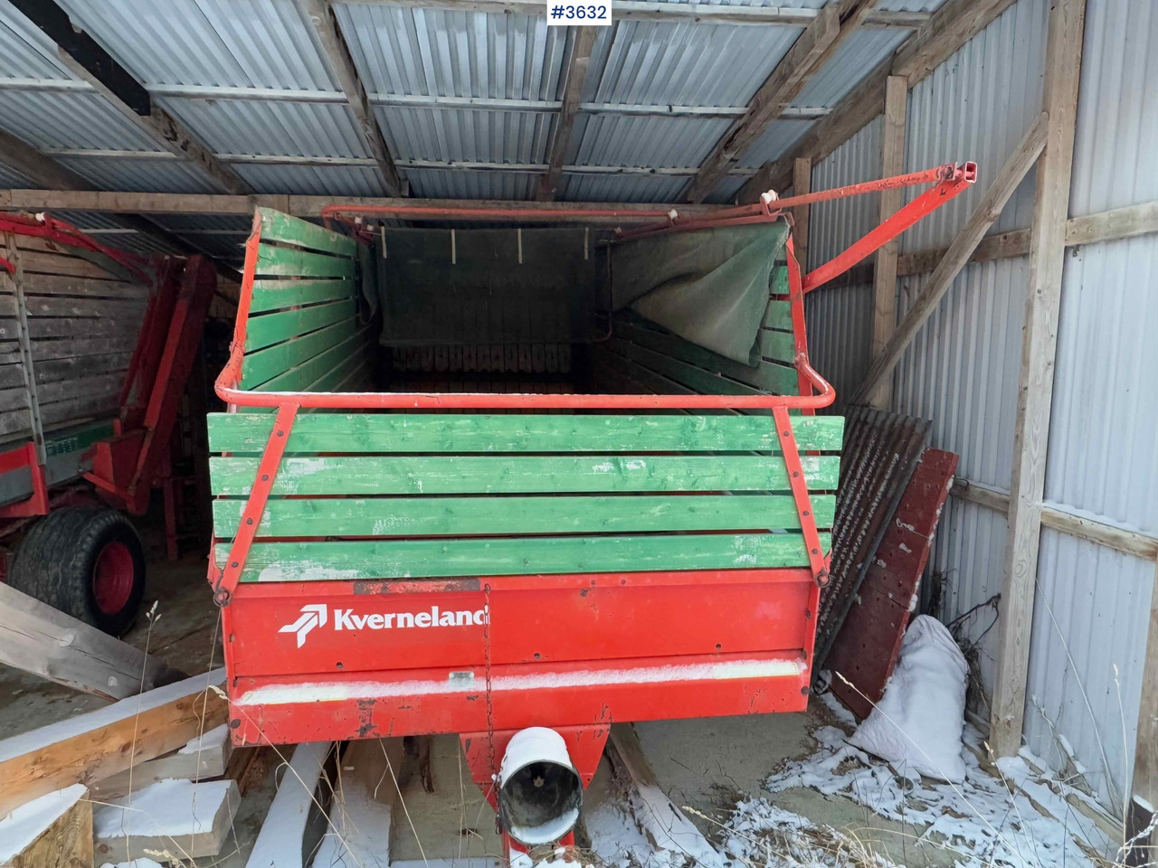 Kverneland UN7000 unloading trailer - Matériel de fenaison: photos 2 Kverneland UN7000 unloading trailer - Matériel de fenaison: photos 2