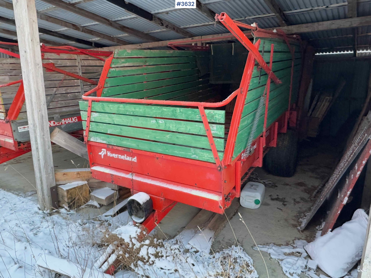 Kverneland UN7000 unloading trailer - Matériel de fenaison: photos 3 Kverneland UN7000 unloading trailer - Matériel de fenaison: photos 3