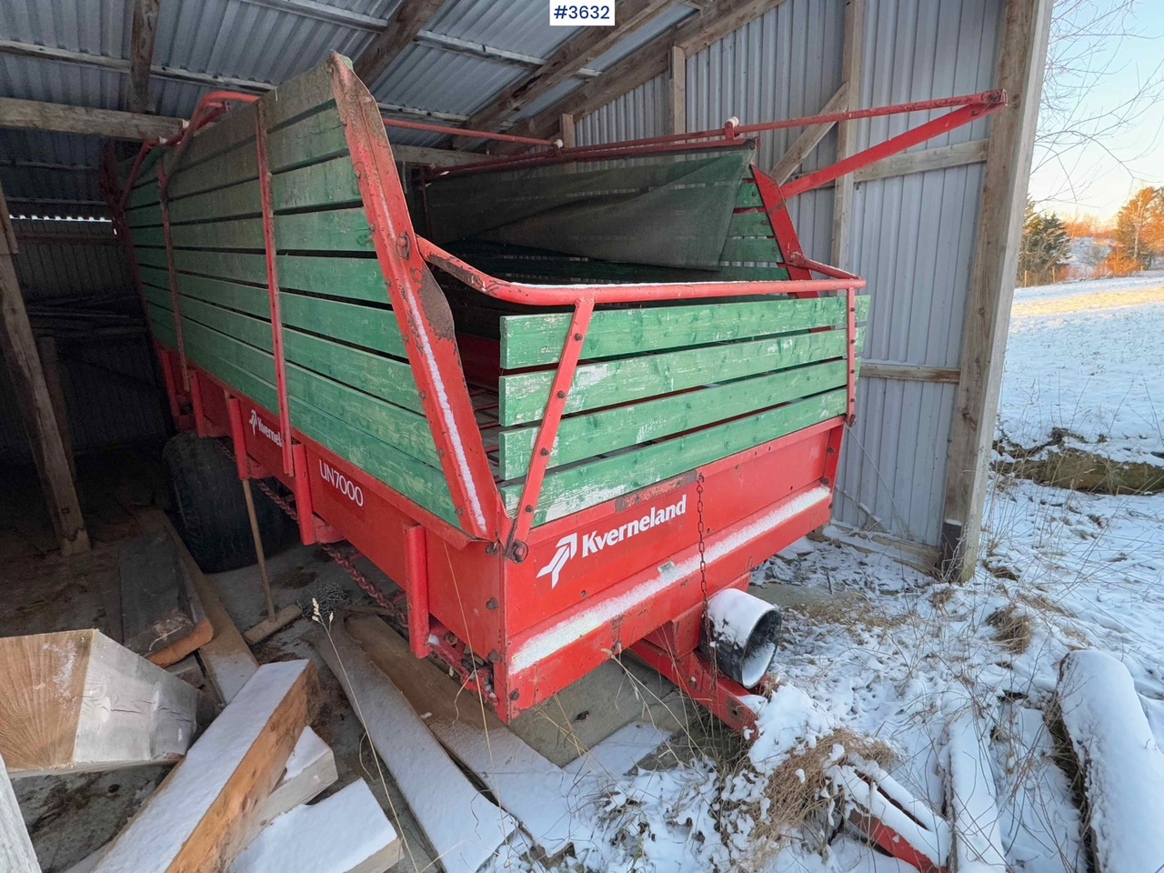 Kverneland UN7000 unloading trailer - Matériel de fenaison: photos 5 Kverneland UN7000 unloading trailer - Matériel de fenaison: photos 5