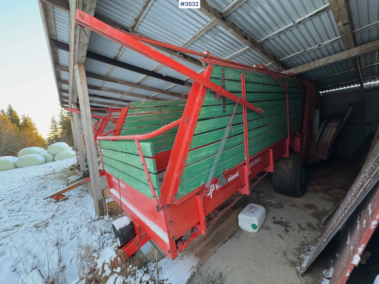 Kverneland UN7000 unloading trailer - Matériel de fenaison: photos 4 Kverneland UN7000 unloading trailer - Matériel de fenaison: photos 4