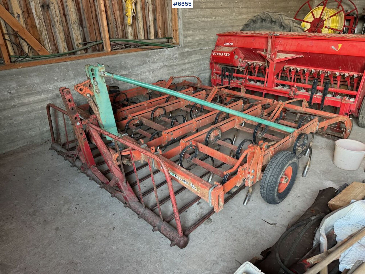 Kverneland harrow with cage roller - Outils du sol: photos 2 Kverneland harrow with cage roller - Outils du sol: photos 2