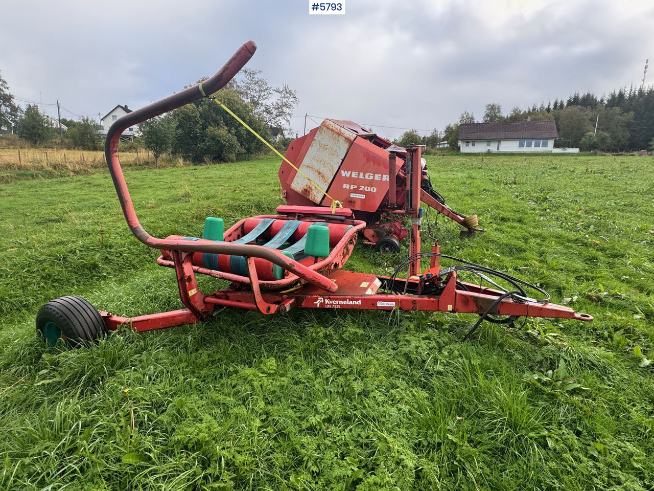 Kverneland un 7335. Partially rep.object - Matériel de fenaison: photos 4 Kverneland un 7335. Partially rep.object - Matériel de fenaison: photos 4