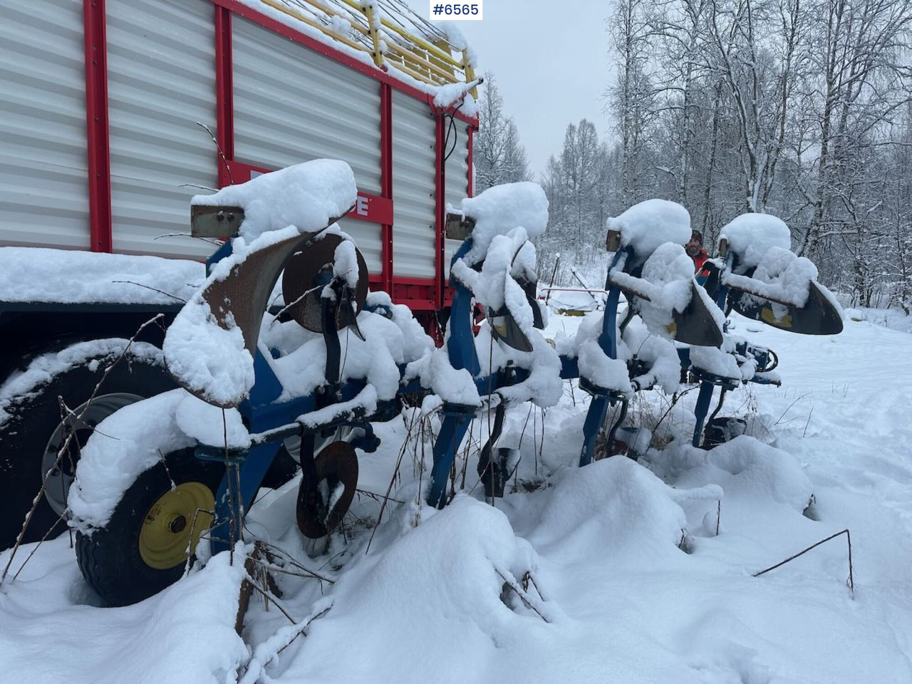 Øverum DX490H 4-blade reversible plough - Outils du sol: photos 5 Øverum DX490H 4-blade reversible plough - Outils du sol: photos 5