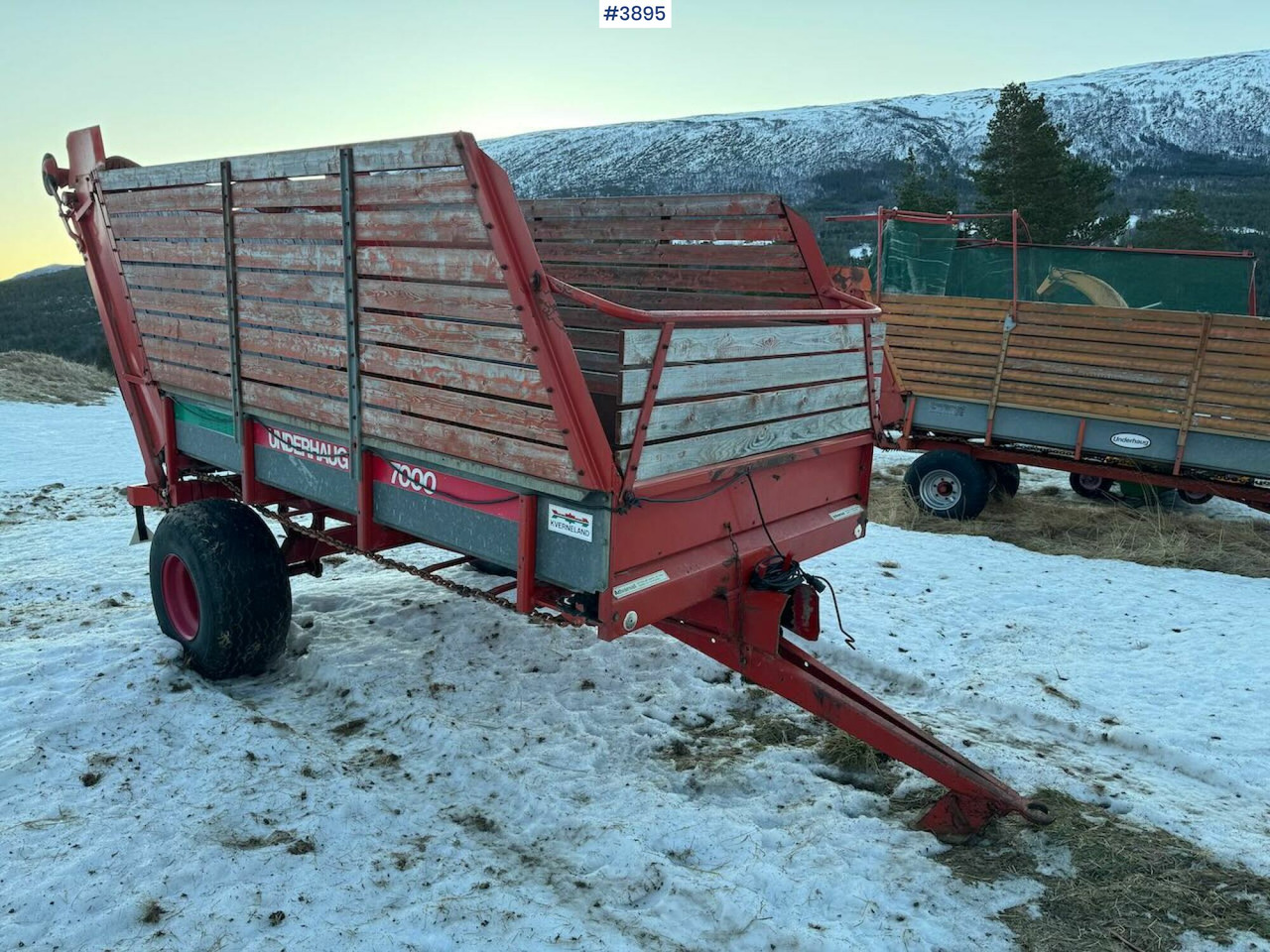 Underhaug 7000 unloader wagon - Matériel de fenaison: photos 1 Underhaug 7000 unloader wagon - Matériel de fenaison: photos 1