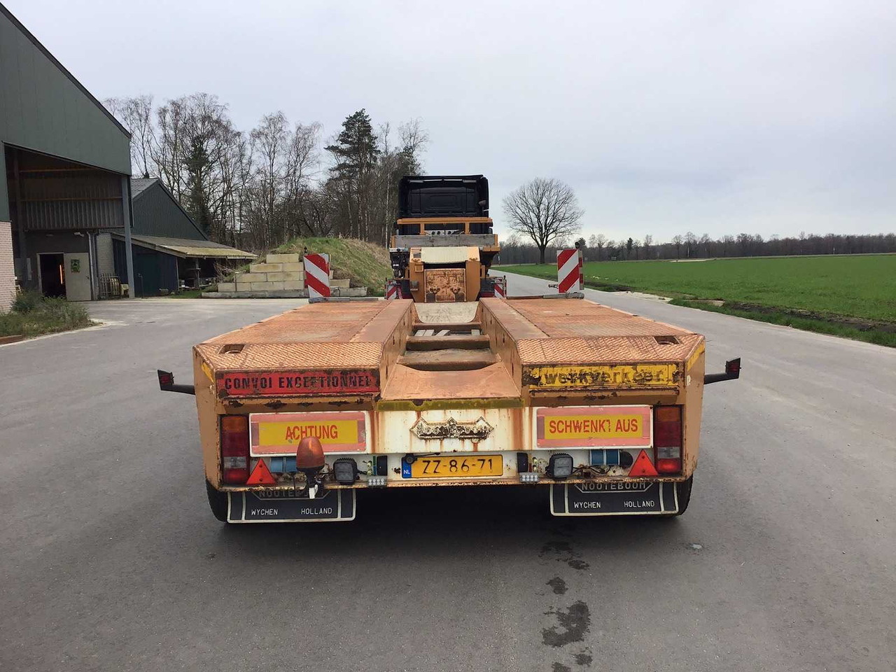 Semi-remorque surbaissé nooteboom EURO-66-03: photos 24 Semi-remorque surbaissé nooteboom EURO-66-03: photos 24