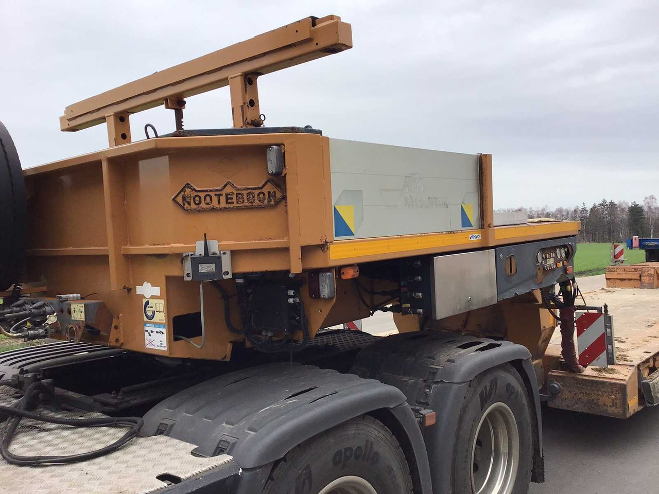 Semi-remorque surbaissé nooteboom EURO-66-03: photos 20 Semi-remorque surbaissé nooteboom EURO-66-03: photos 20