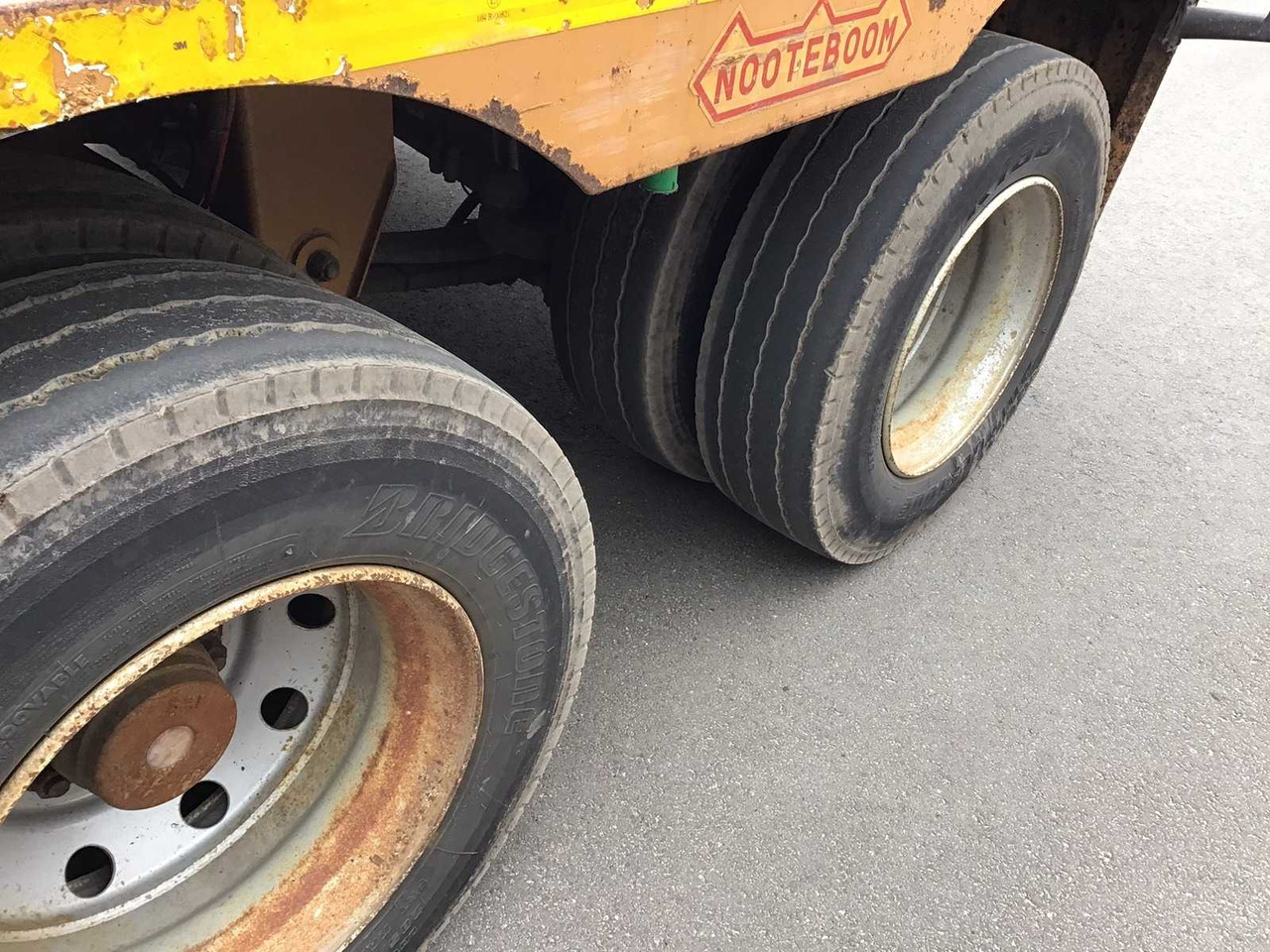 Semi-remorque surbaissé nooteboom EURO-66-03: photos 13 Semi-remorque surbaissé nooteboom EURO-66-03: photos 13