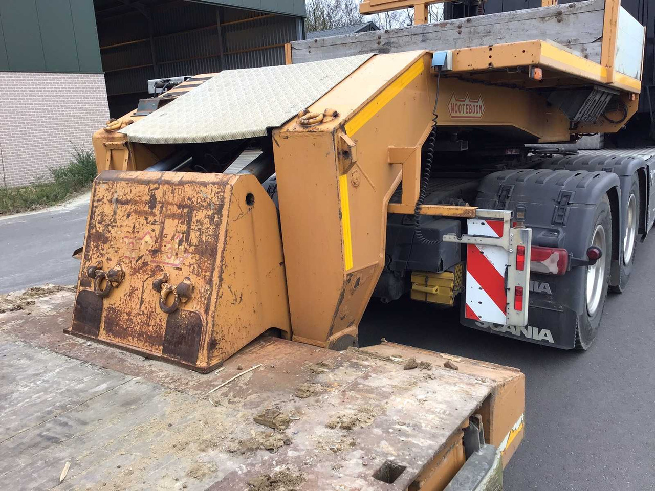 Semi-remorque surbaissé nooteboom EURO-66-03: photos 28 Semi-remorque surbaissé nooteboom EURO-66-03: photos 28