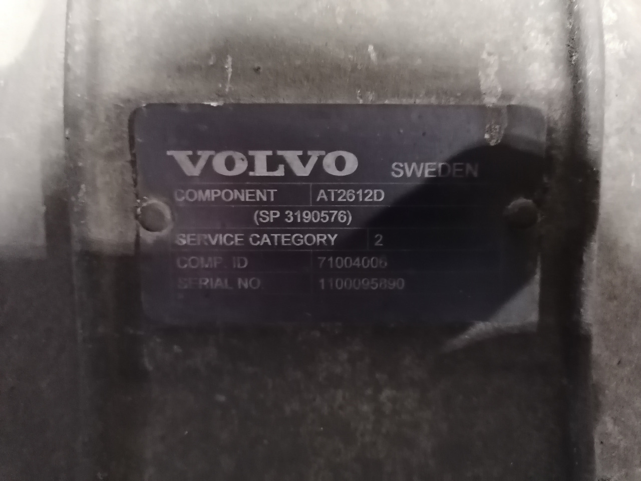 VOLVO remanufactured gearbox AT2612D - Boîte de vitesse: photos 5 VOLVO remanufactured gearbox AT2612D - Boîte de vitesse: photos 5