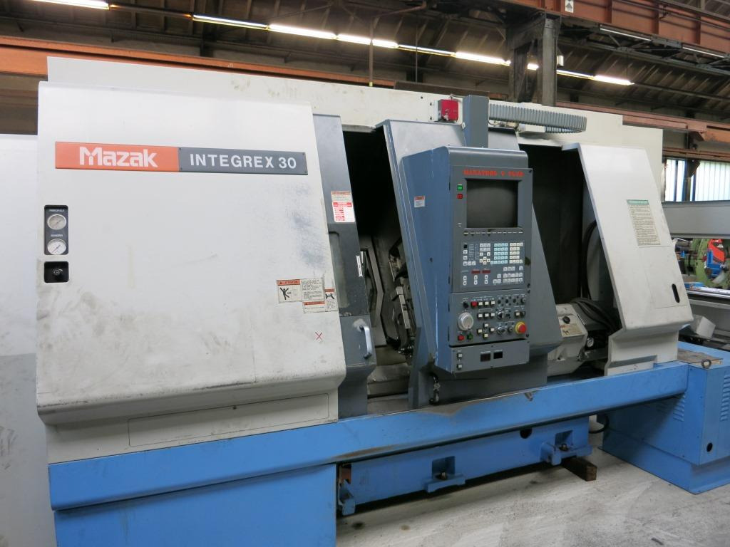 MAZAK Intergrex 30 - Tour à métaux: photos 1 MAZAK Intergrex 30 - Tour à métaux: photos 1