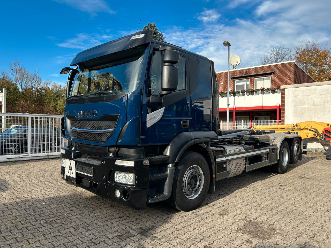 Iveco 460 Stralis MEILLER Abroller mit LIft-Lenkachse - Camion ampliroll: photos 5 Iveco 460 Stralis MEILLER Abroller mit LIft-Lenkachse - Camion ampliroll: photos 5
