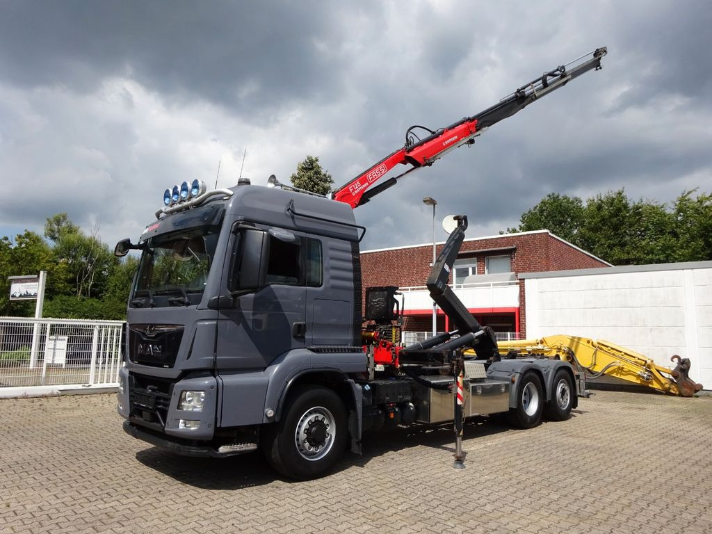 MAN 26.500 Abroller + Fassi F125A Kran 6x2-4 Allrad MAN 26.500 Abroller + Fassi F125A Kran 6x2-4 Allrad - Camion ampliroll, Camion grue: photos 2 MAN 26.500 Abroller + Fassi F125A Kran 6x2-4 Allrad MAN 26.500 Abroller + Fassi F125A Kran 6x2-4 Allrad - Camion ampliroll, Camion grue: photos 2